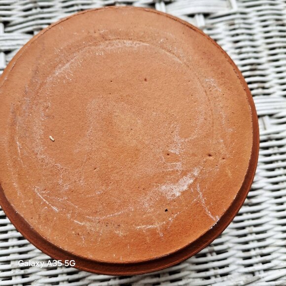 Vintage Gordon Pottery Planter Southwest Hand Crafted With Desert Landscape Desi - Picture 6 of 7